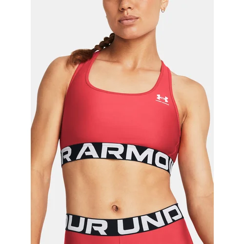 Under Armour Bra UA HG Authentics Mid Branded-RED - Women