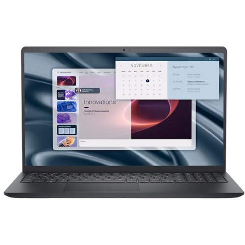 Dell Laptop Pro 15 Essential 15.6" (PV15255) AMD Ryzen 5 7520U / 16GB / 512GB SSD / AMD Radeon 610M / Carbon Black Cene