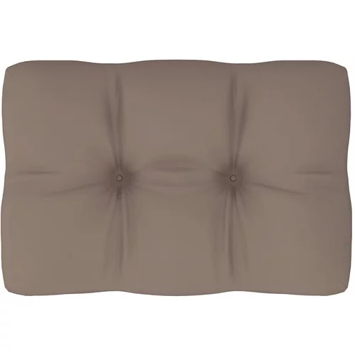 Jastuk za sofu od paleta smeđe-sivi 60 x 40 x 10 cm