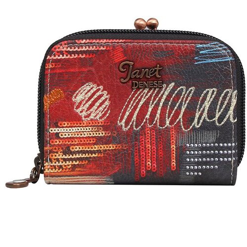 Janet Novčanik fashion mini Tempus Fugit FW25 JW-022B cm JW-022B P60 Netto Cijene