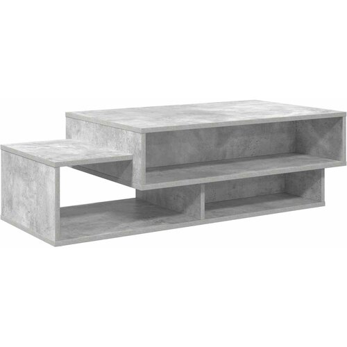  Kava Stol Betonski sivi 105 x 50 x 32,5 cm Konstruirano drvo Slike