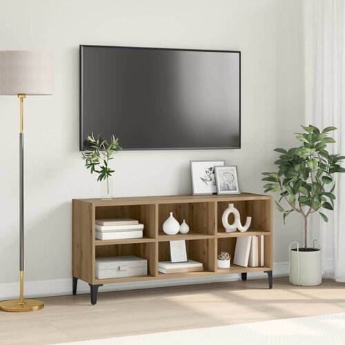  Set TV komoda Smeđa 103,5 x 30 x 50 cm Konstrukcijsko drvo Slike