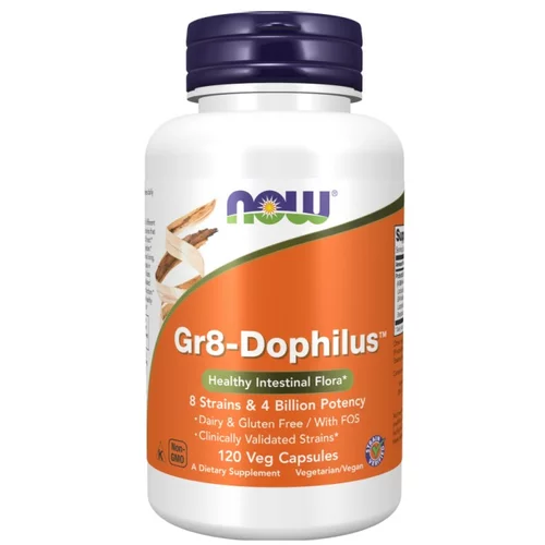 Now Foods Gr8-Dophilus za uravnoteženo črevesno floro NOW (60 kapsul)