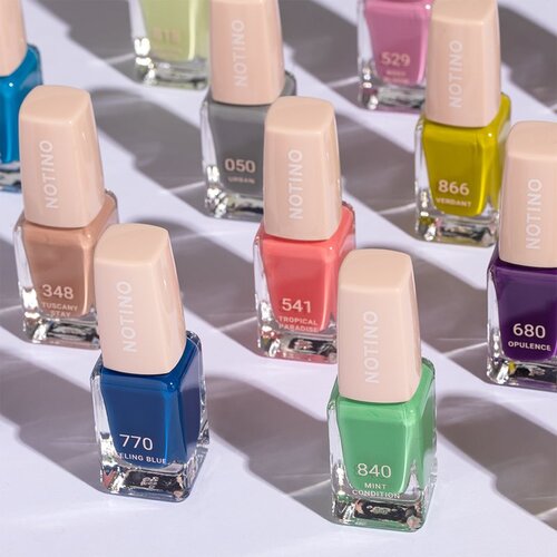 Notino Gel Effect Nail Polish lak za nohte z gel učinkom 320 Nude pink 10 ml Slike