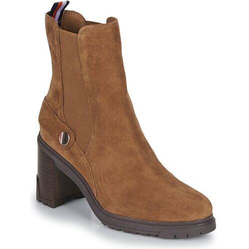 Tommy Hilfiger Outdoor High Heel Boot Smeđa Slike