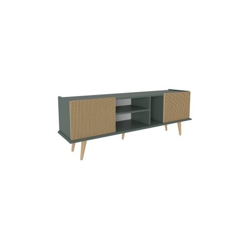 Hanah home Hanah Kućni TV komoda Ekvador, 154,4x56,6x31,3 cm, Hrast Slike