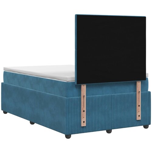  Boxspring krevet s madracem Plava 120 x 200 cm Bar&amp;scaron;un Slike
