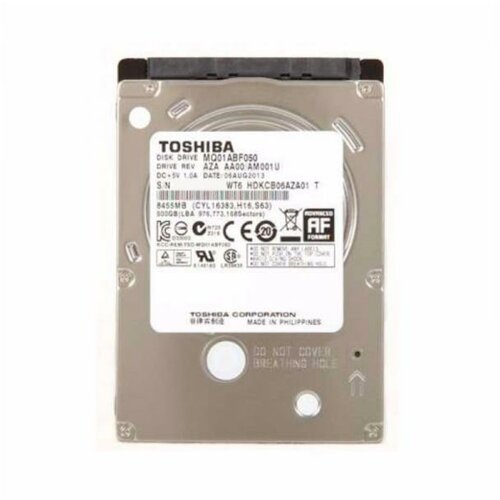 Toshiba hard disk 2.5 SATA 500GB MQ01ABF050-bulk Slike