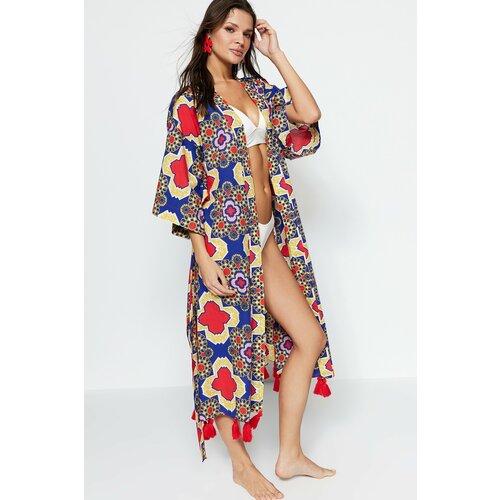 Trendyol Kimono & Caftan - Multi-color - Relaxed fit Slike