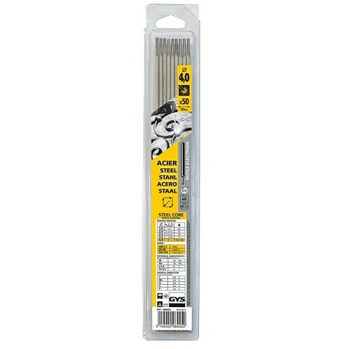 Gys Rutilna jeklena elektroda (Premer: 4 mm, 50 kos) Cene
