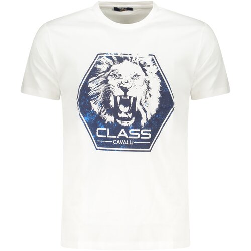 Cavalli Class SHORT SLEEVE T-SHIRT MEN WHITE Slike