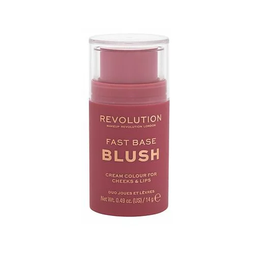 Revolution Fast Base Blush rdečilo za lica v stiku 14 g odtenek Blush za ženske