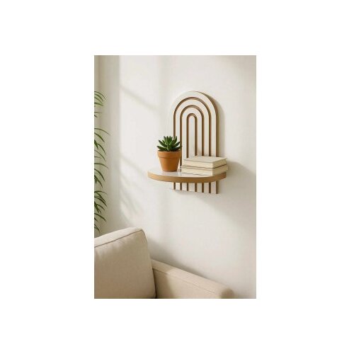 Hanah home Dekorativna zidna polica Artmtkwll1 White Cene