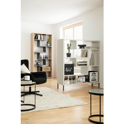 Premium Living Predelna Stena Bounty, Antracit, Barva Hrasta Slike