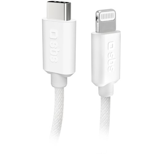 Sbs USB-C &amp;ndash; Lightning kabel 1,5m bijela Slike