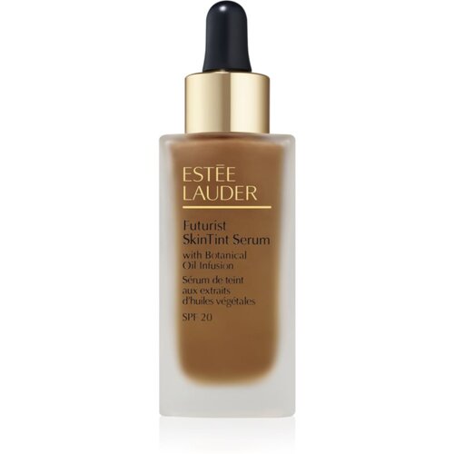 Est&amp;eacute;e Lauder Futurist SkinTint Serum Foundation With Botanical Oil Infusion SPF 20 negovalni tekoči puder SPF 20 odtenek 5W1 Bronze 30 ml Slike