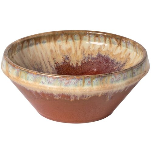 Casafina Opečnato oranžna/bež lončena skleda ø 17 cm Poterie – Cene
