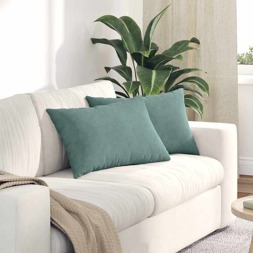  Jastučići za sofu 2 pcs Morska zelena 60 x 40 cm Cene