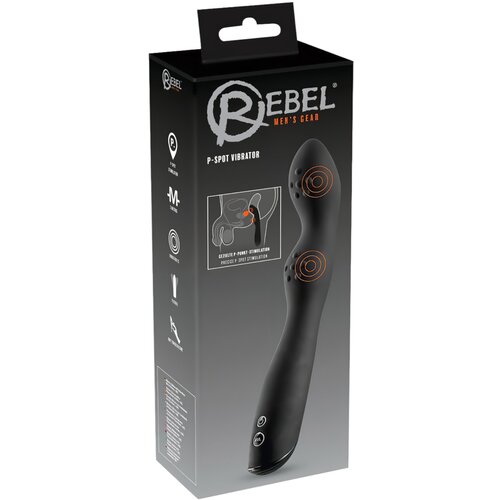 Rebel P-Spot Vibrator Black Cene