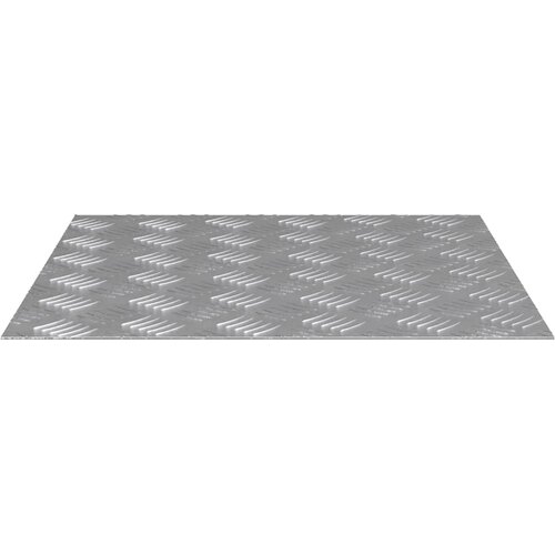  Stepenica Četvrtasti 4 pcs Srebrno 50 x 50 cm Aluminij Slike