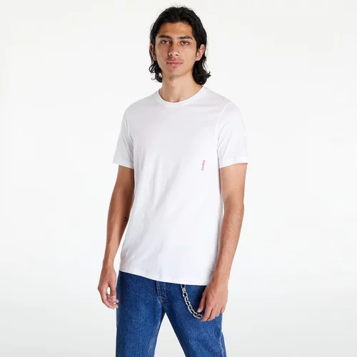 Hugo Boss Cotton Underwear T-Shirts With Vertical Logo 2-Pack