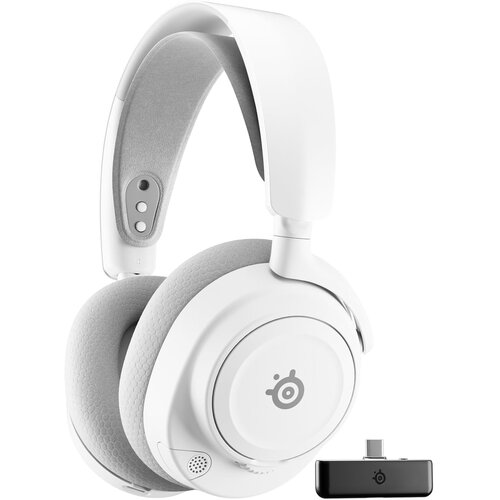 Steel Series Arctis Nova 7X Gen 2 brezžične igralne slušalke bele barve za PC & igralne konzole & mobilne telefone Cene