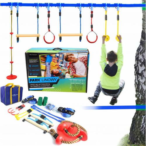 MOTION Sport Prenosni Avantura Park 3 sa preprekama za decu ( OM-920699 ) Slike