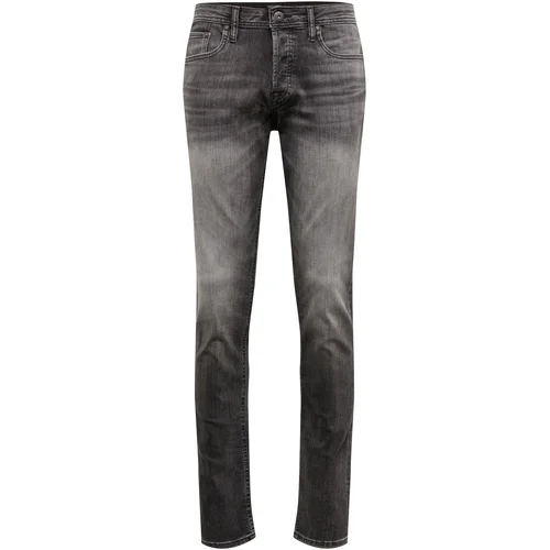 Jack & Jones Kavbojke 'TIM ORIGINAL AM 817' črn denim