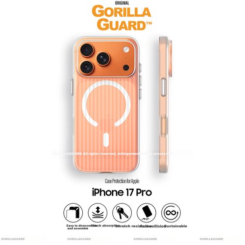 Xingqiuweishi Maska za mobilni telefon iPhone 17 Pro, Providno-bela Cene