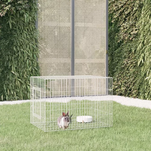  Kavez za zečeve 78 x 54 x 54 cm od pocinčanog željeza