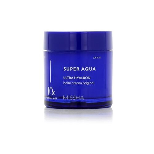 MISSHA Super Aqua Ultra Hyalron Balm Cream Original dnevna krema za lice suha 70 ml unisex Slike