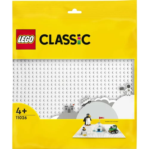 Lego classic bela osnovna plošča (11026)