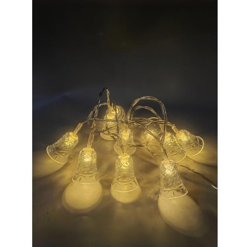 Retlux LED lanac 20xLED/3xAA/topla bela 2,2m zvončići Slike