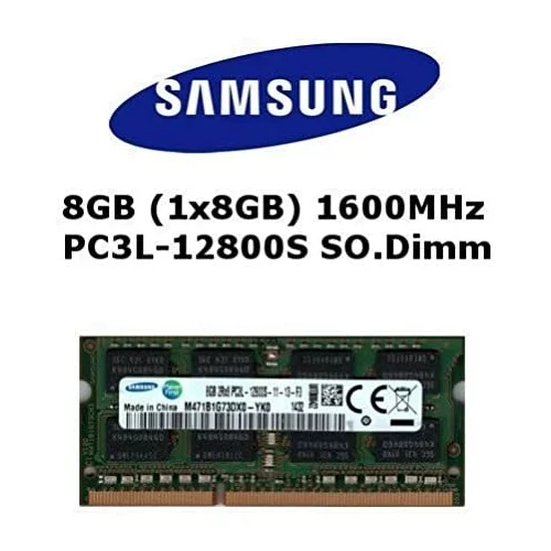Samsung 8GB DDR3 PC3L 1600Mhz RAM Laptop