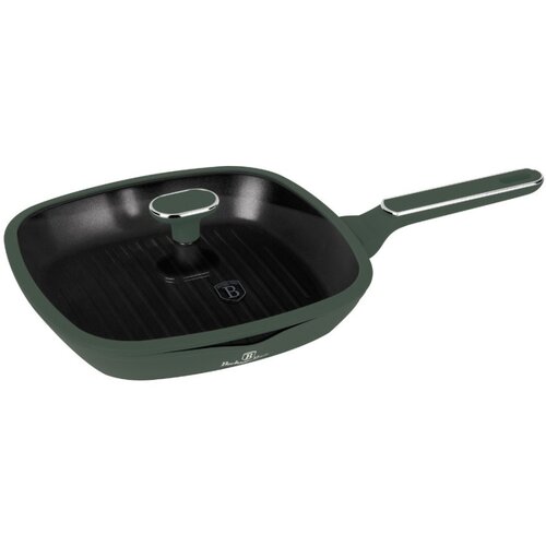 Berlinger Haus grill tiganj 28CM sa poklopcem 28CM matte green collection BH-8162 Slike