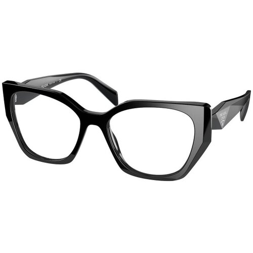 Prada PR18WV 1AB1O1 L (54) Črna/Kristalna Slike