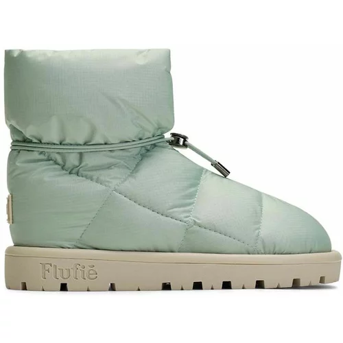 Flufie Čizme za snijeg Macaron boja: zelena