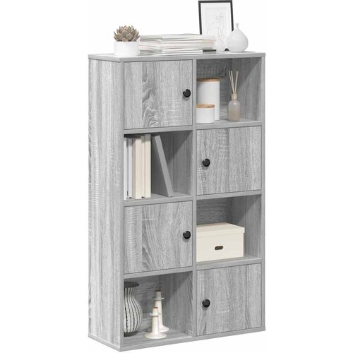 vidaXL Knjižna omara siva sonoma 60x24x101,5 cm inženirski les Cene