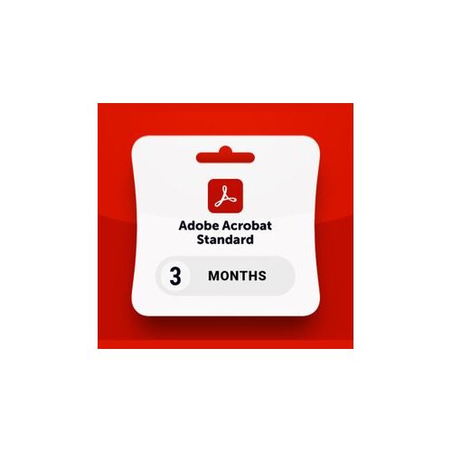 Adobe Acrobat Standard 3 Months Subscription Key GLOBAL Cene