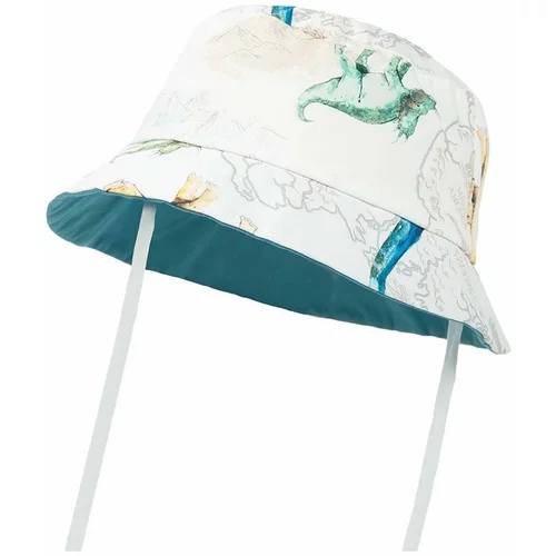 Jamiks Dječji pamučni šešir RANDALL boja: zelena, pamučni
