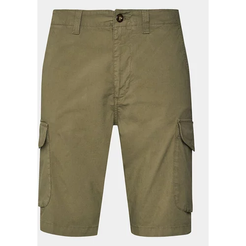 North Sails Kratke hlače iz tkanine America 673098 Zelena Regular Fit
