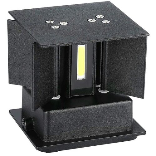  LED spolja&amp;scaron;nje zidno svetlo LED/5W/230V 4000K IP65 crna Slike