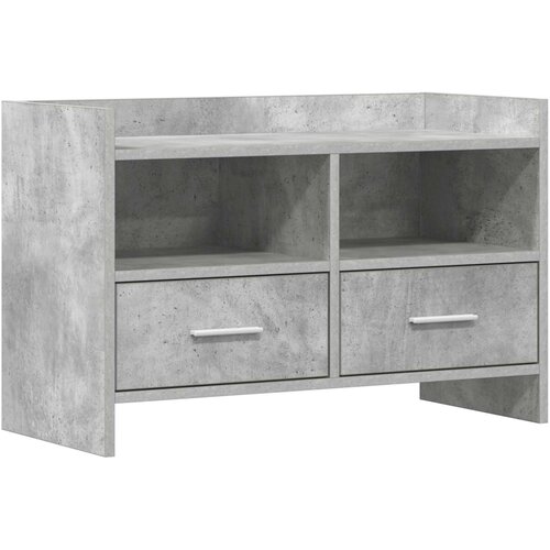 VidaXL ormar 71,5 x 33 x 47 cm Betonska siva Konstruirano drvo Slike