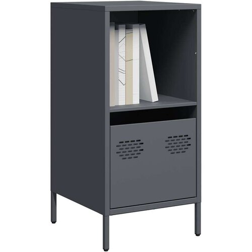 VidaXL Komoda antracit 35x39x73,5 cm od hladno valjanog čelika Slike