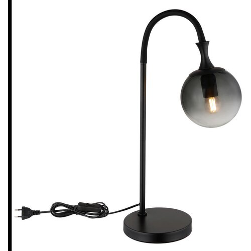 Globo 15885T - Stona lampa DALTON 1xE27/10W/230V crna Slike