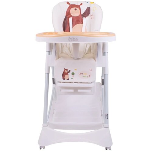 Jungle hranilica za bebe teddy beige bear, 6m+ Slike