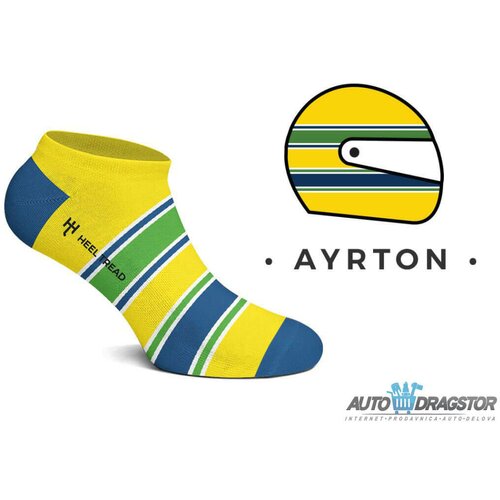 Heel Tread muške čarape "ayrton senna"nazuvice HT-AYRTONLOW-L Cene