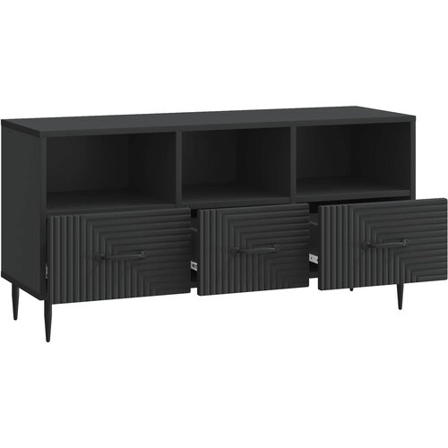  ormar s ladicama Crna 102 x 34,5 x 50 cm Konstruirano drvo Slike