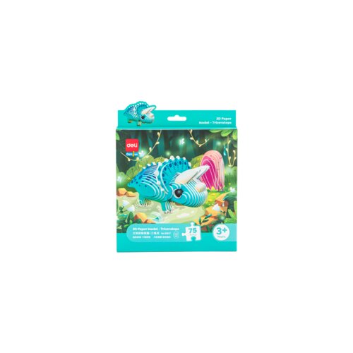 Deli PUZZLE - SLAGALICA 3D -Triceratops 75 delova 83617 Cene
