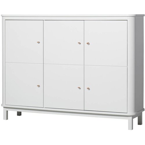 Oliver Furniture&amp;reg; trodijelna komoda multi white Slike